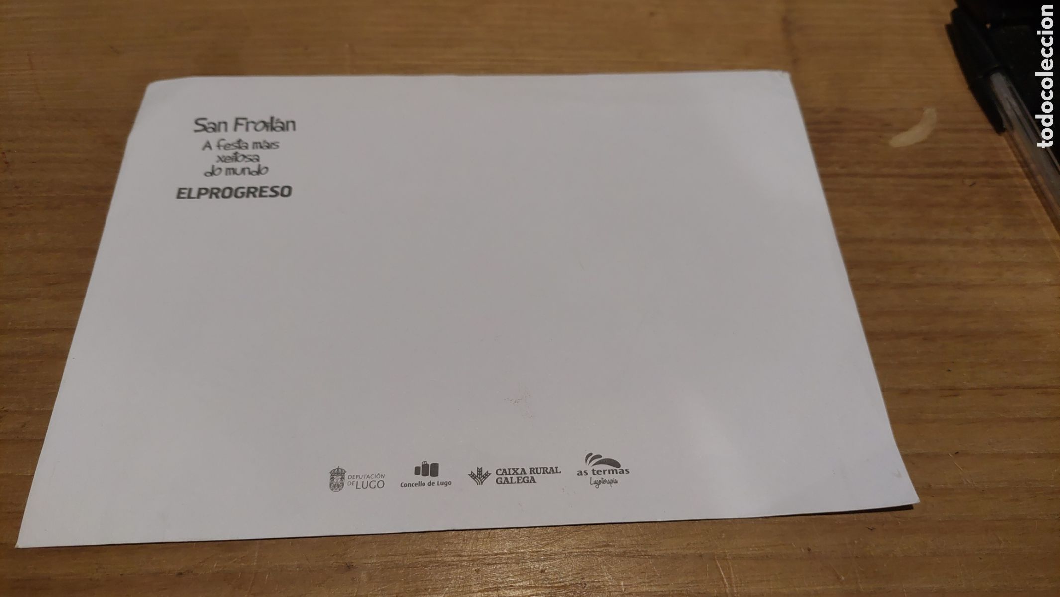 Collectionnisme Papier divers: Sobre san froilan a festa m&aacute;s exitosa do mundo el progreso diputaci&oacute;n lugo,ca&iacute;da rural ,as termas