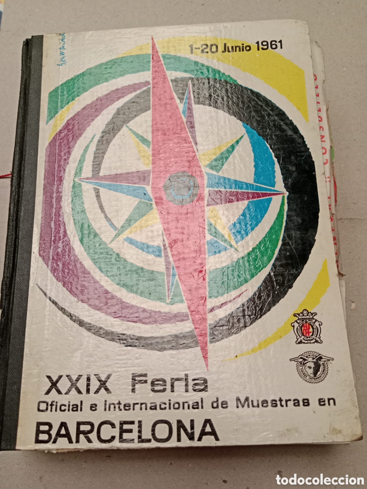 Paper Collecting Others: Libro cat&aacute;logo feria de muestras Barcelona 1961 espa&ntilde;a