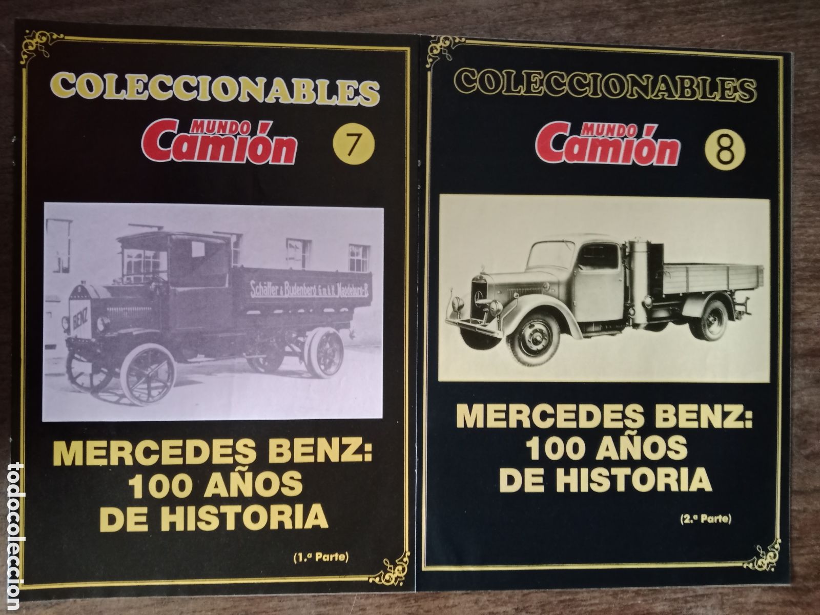 Paper Collecting Others: 2 Fasc&iacute;culod cami&oacute;n mercedes Benz