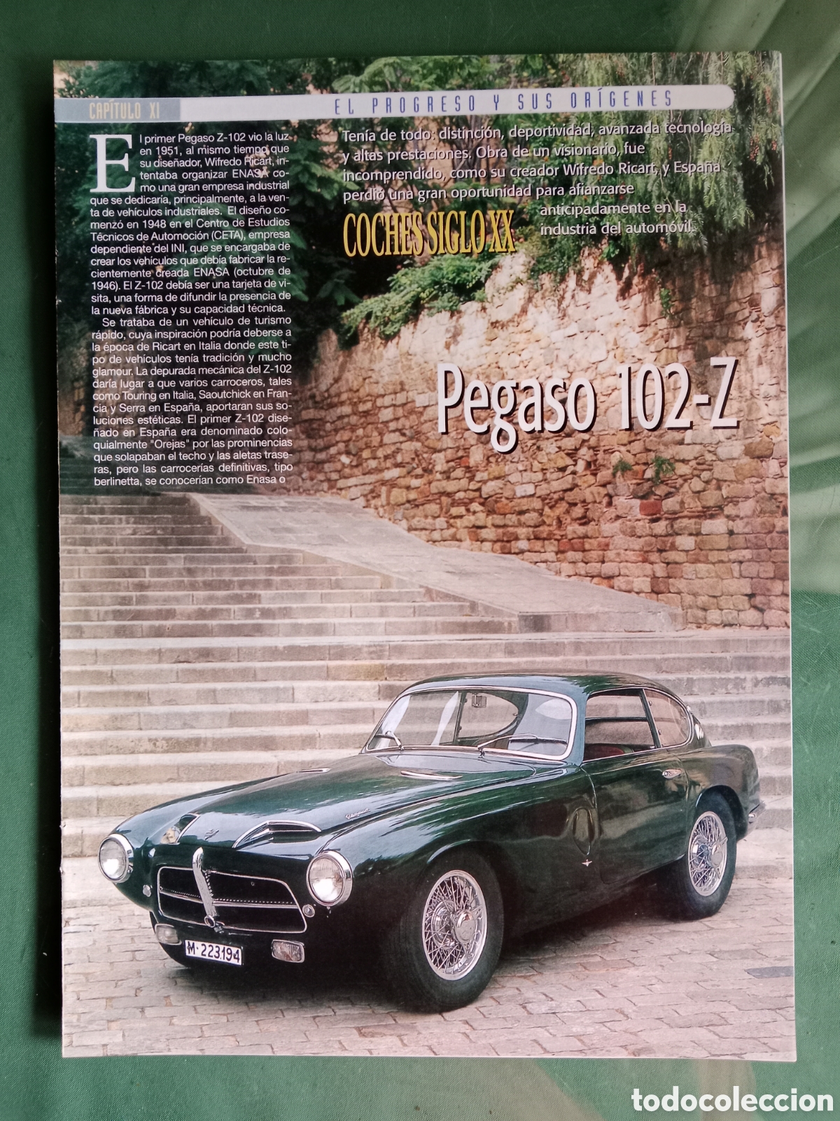 Paper Collecting Others: Reportaje autom&oacute;vil Pegaso z-102