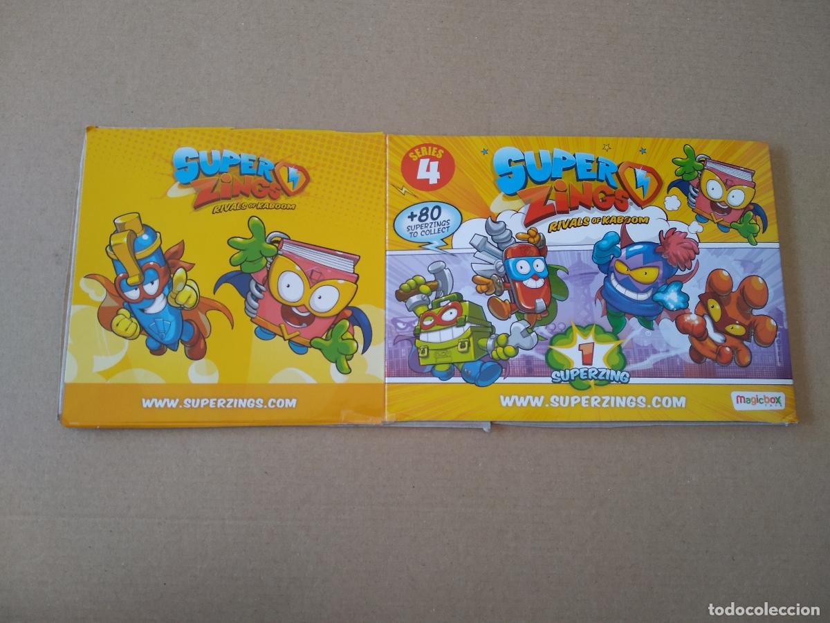 Otros Art&iacute;culos de Coleccionismo en Papel: CAJA VACIA SUPERZINGS RIVALS OF KABOOM JUGUETES MAGIC BOX