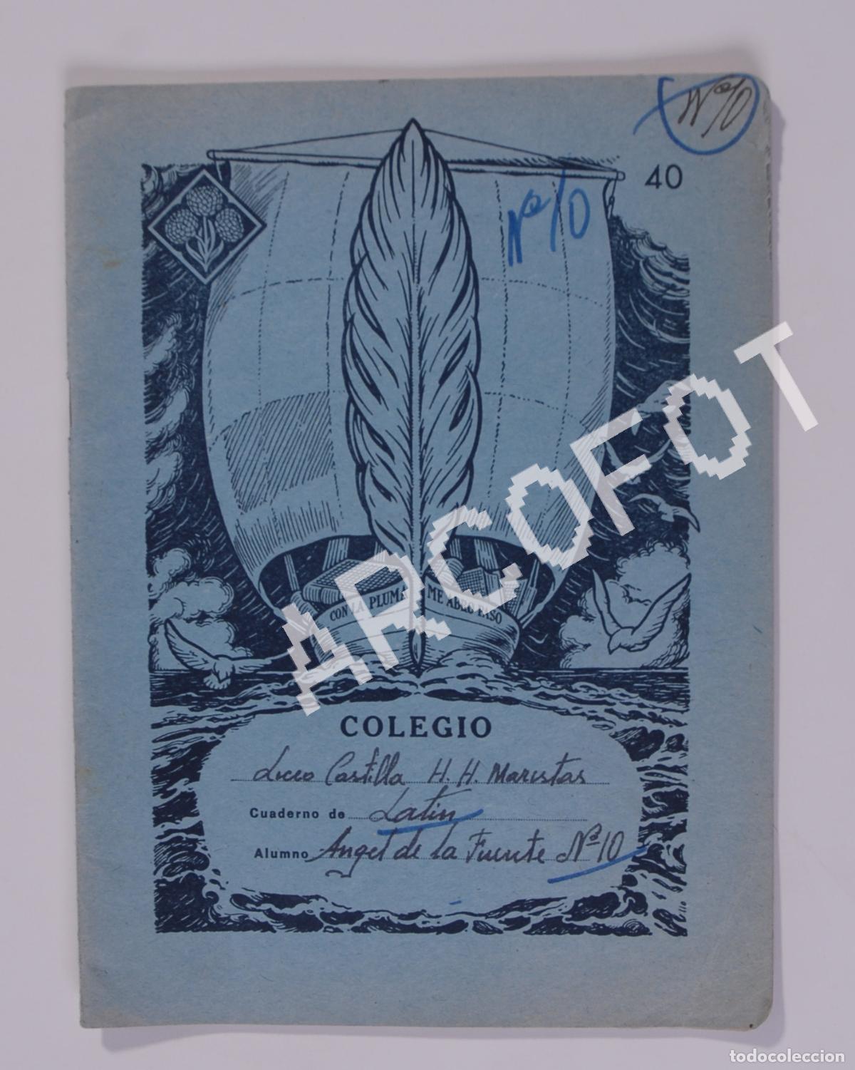 Otros Art&iacute;culos de Coleccionismo en Papel: Antiguo CUADERNO - Modelo 40 - Editorial LUIS VIVES - ZARAGOZA - Usado