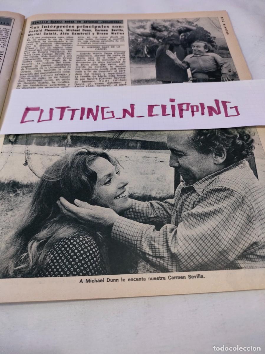 Otros Art&iacute;culos de Coleccionismo en Papel: Clipping [CARMEN SEVILLA, MICHAEL DUNN, ROCANEGRA][DM730728] Reportaje