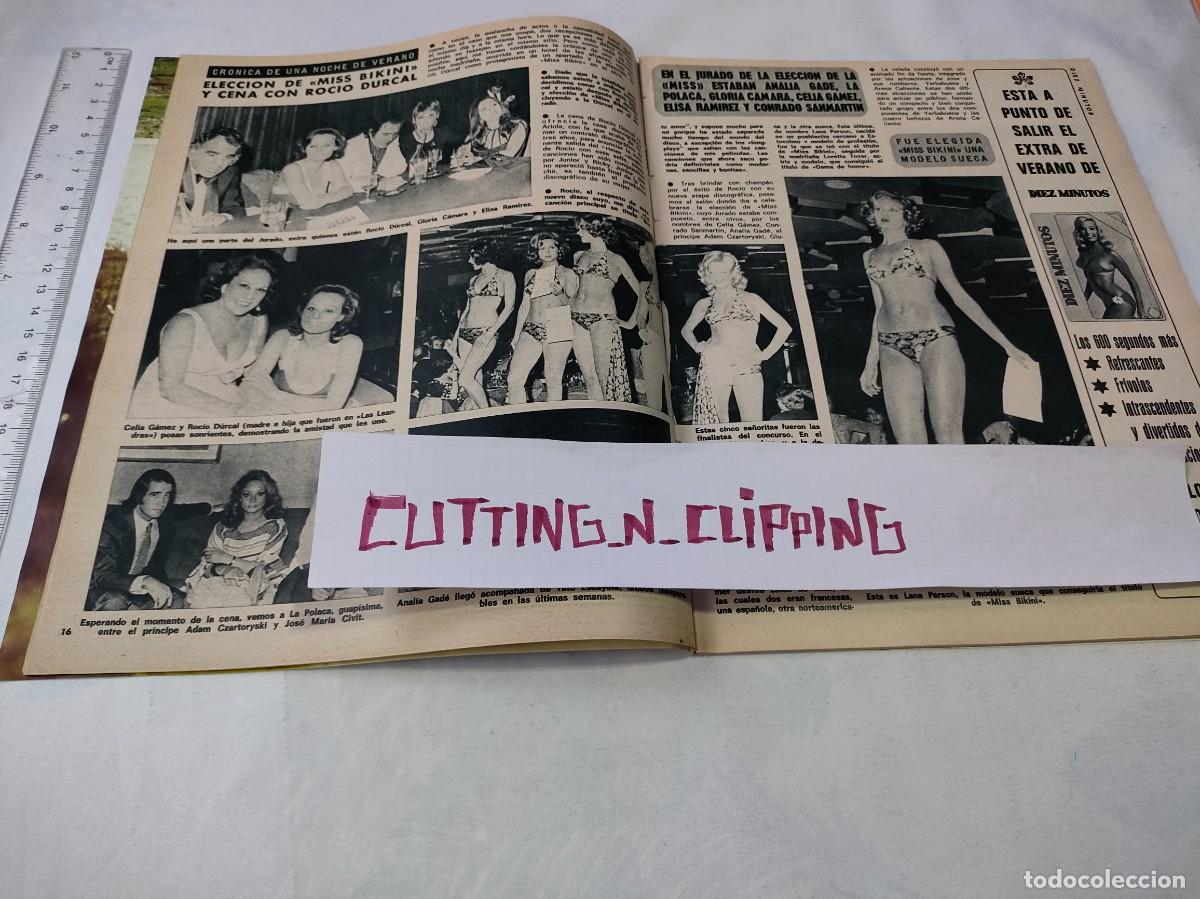Otros Art&iacute;culos de Coleccionismo en Papel: Clipping [MISS BIKINI, CELIA GAMEZ, ROCIO DURCAL, LA POLACA, ANALIA GADE][DM730707] Reportaje