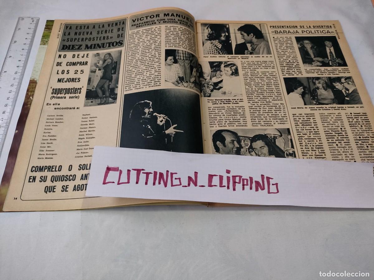 Otros Art&iacute;culos de Coleccionismo en Papel: Clipping [VICTOR MANUEL][DM730707] Reportaje