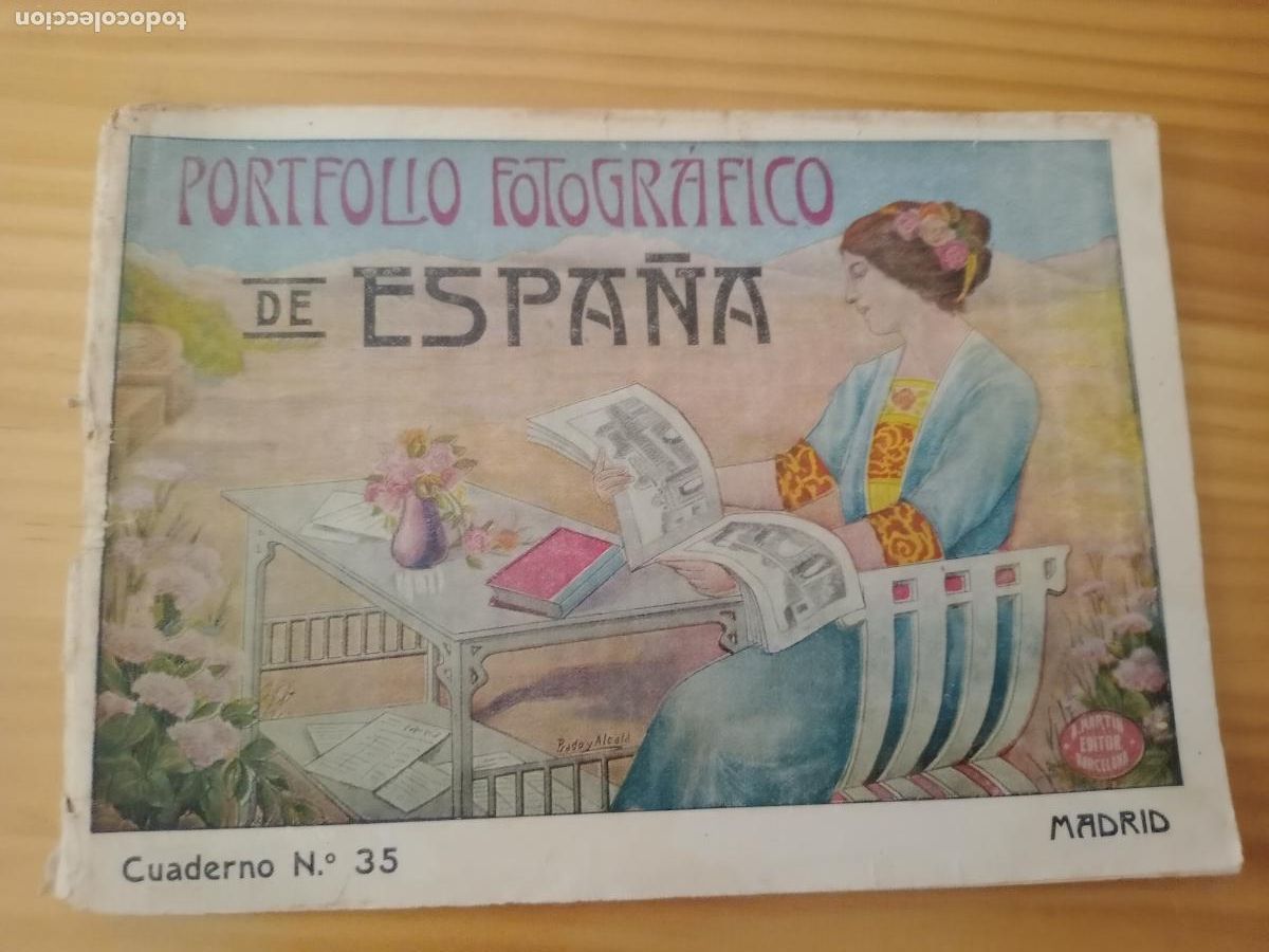 Otros Art&iacute;culos de Coleccionismo en Papel: Portafolio fotogr&aacute;fico de Espa&ntilde;a 35 Madrid