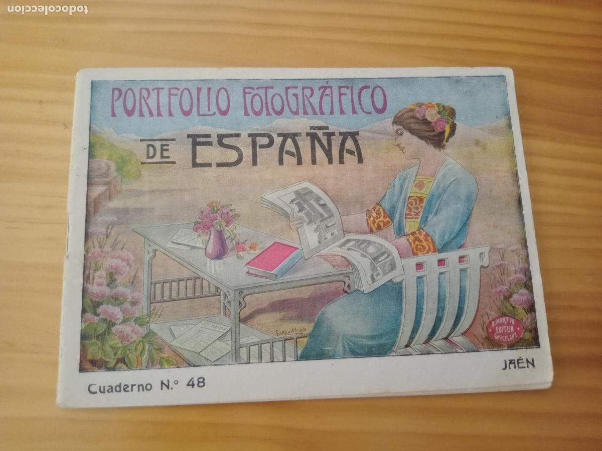 Otros Art&iacute;culos de Coleccionismo en Papel: Portafolio fotogr&aacute;fico de Espa&ntilde;a 48 Ja&eacute;n
