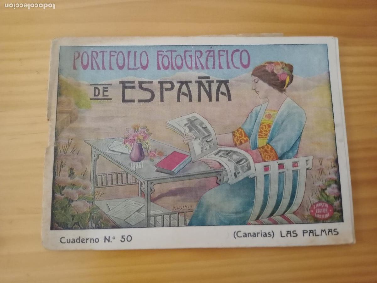 Otros Art&iacute;culos de Coleccionismo en Papel: Portafolio Fotogr&aacute;fico de Espa&ntilde;a. Las Palmas, Canarias