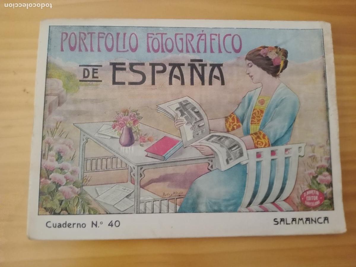 Otros Art&iacute;culos de Coleccionismo en Papel: Portafolio fotogr&aacute;fico de Espa&ntilde;a: Salamanca