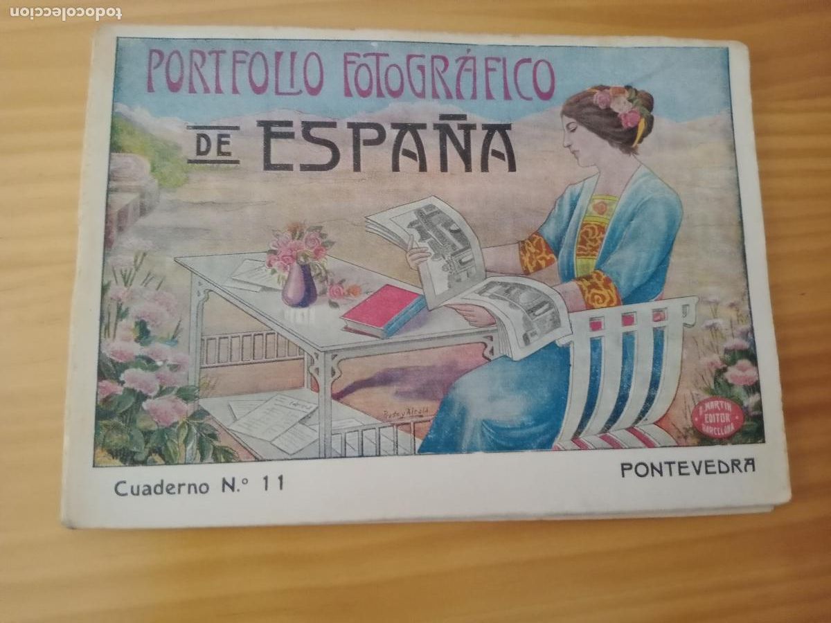 Otros Art&iacute;culos de Coleccionismo en Papel: Portafolio fotogr&aacute;fico de Espa&ntilde;a: Pontevedra