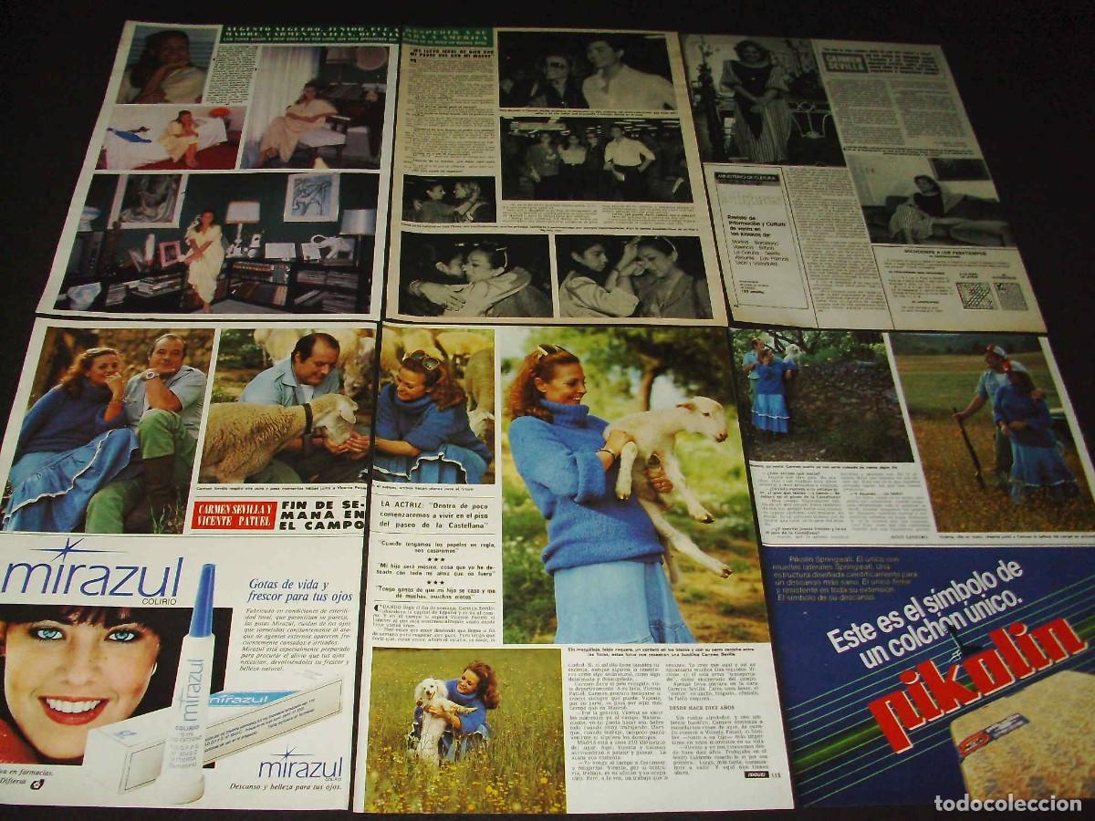 Otros Art&iacute;culos de Coleccionismo en Papel: (AC054) Carmen Sevilla * Recortes Revistas Clippings