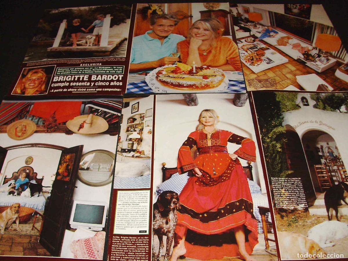 Otros Art&iacute;culos de Coleccionismo en Papel: (AD005) Brigitte Bardot * Recortes Revistas Clippings