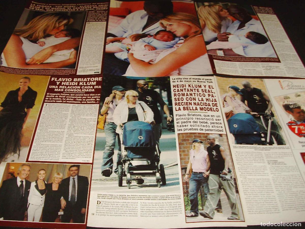 Otros Art&iacute;culos de Coleccionismo en Papel: (AD020) Heidi Klum * Recortes Revistas Clippings