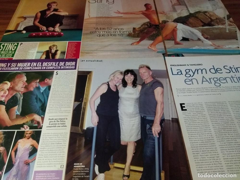 Otros Art&iacute;culos de Coleccionismo en Papel: (AD114) The Police * Sting Solo * Recortes Revistas Clippings