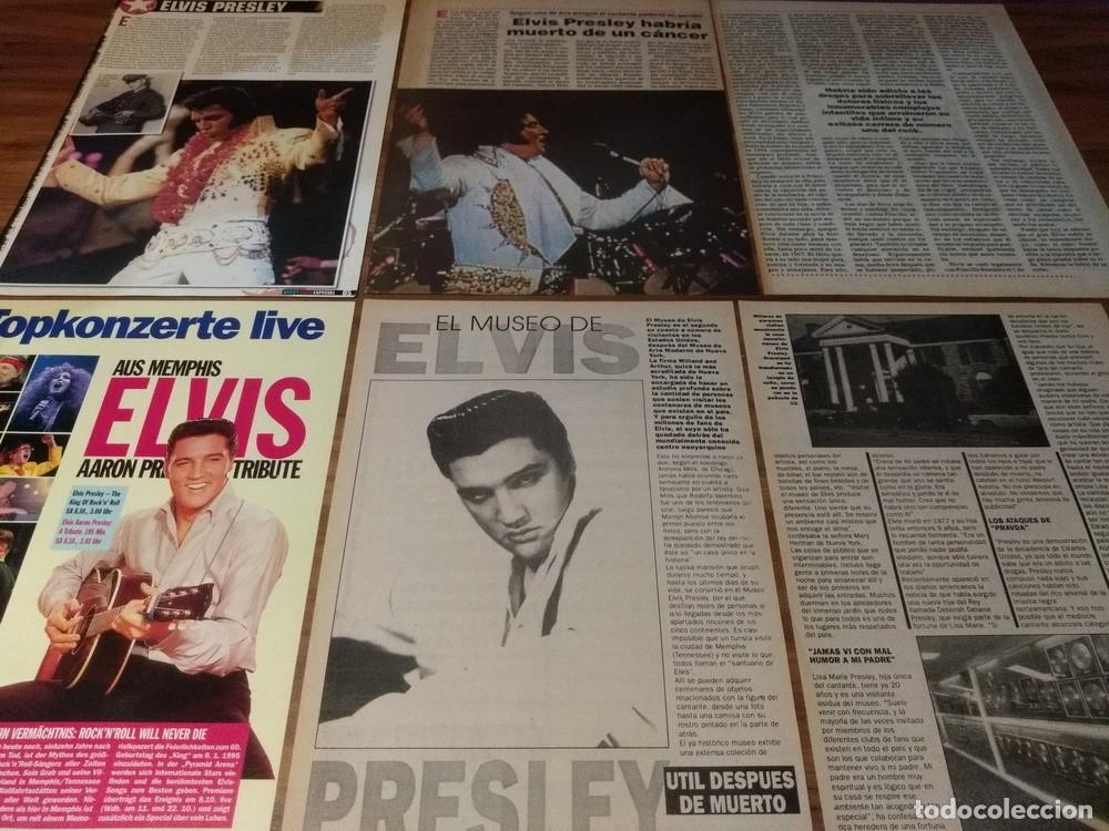 Otros art&iacute;culos de coleccionismo en papel: (AF109) Elvis Presley * Recortes Revistas Clippings