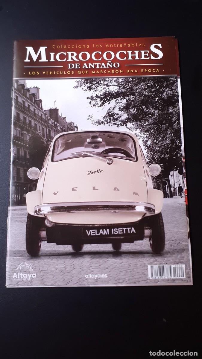 Otros Art&iacute;culos de Coleccionismo en Papel: Fasciculo 1 Microcoches de Anta&ntilde;o Altaya Velam Isetta (Sin Miniatura)