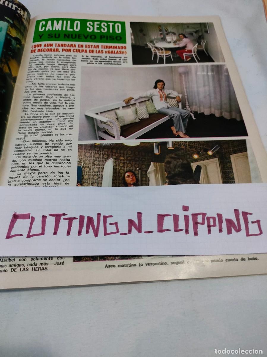 Otros Art&iacute;culos de Coleccionismo en Papel: Clipping [CAMILO SESTO][DM732306] Reportaje
