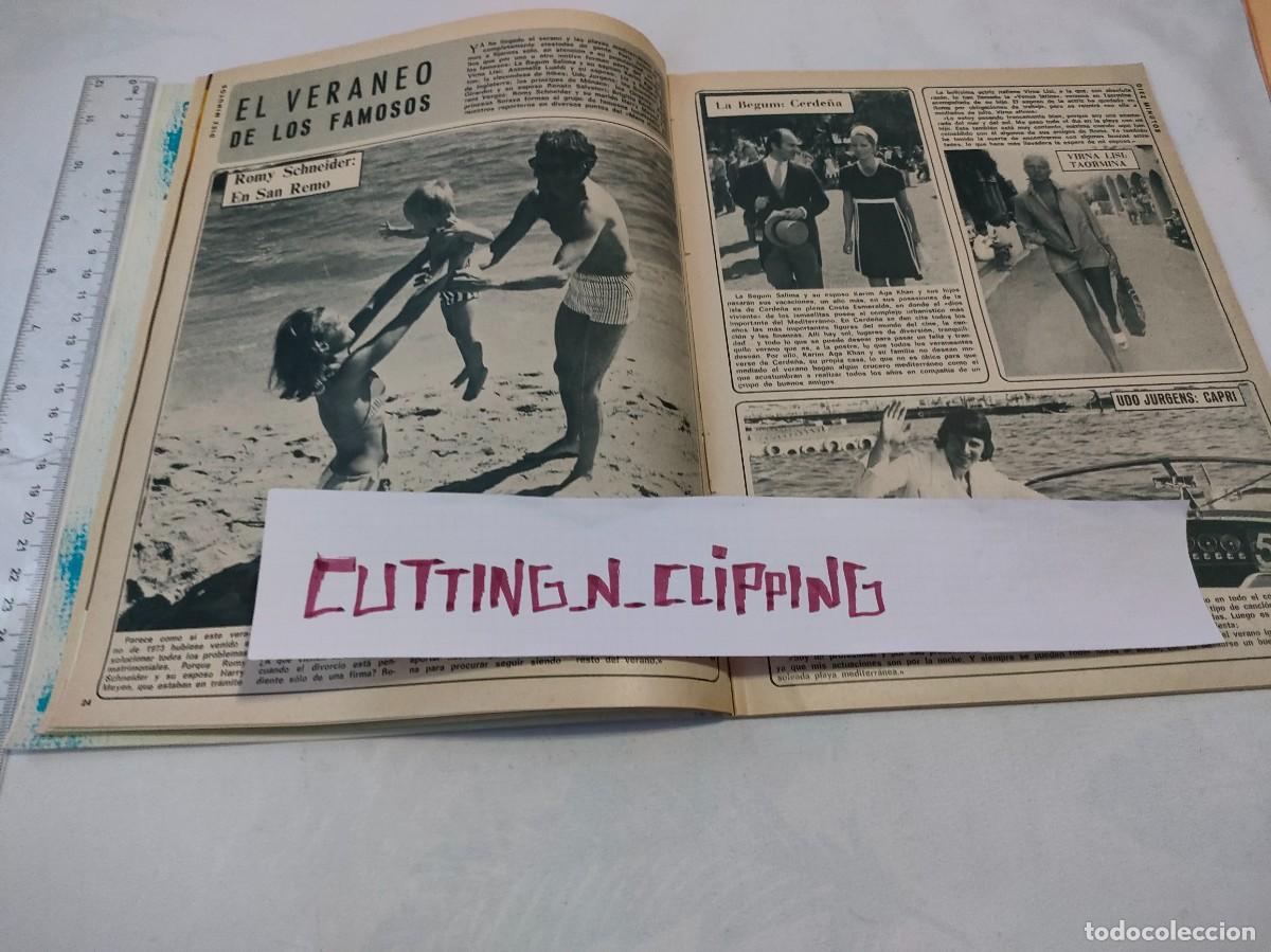 Otros Art&iacute;culos de Coleccionismo en Papel: Clipping [ROMY SCHNEIDER, VIRNA LISI, LIZ TAYLOR, BARDOT, ANTONELLA LUALDI][DM73XT] Reportaje