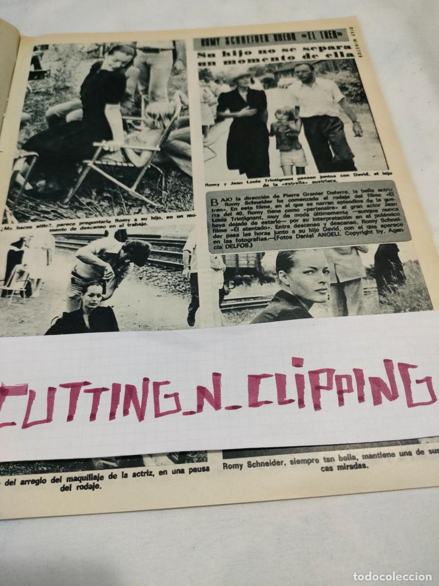 Otros Art&iacute;culos de Coleccionismo en Papel: Clipping [ROMY SCHNEIDER][DM731407] Reportaje