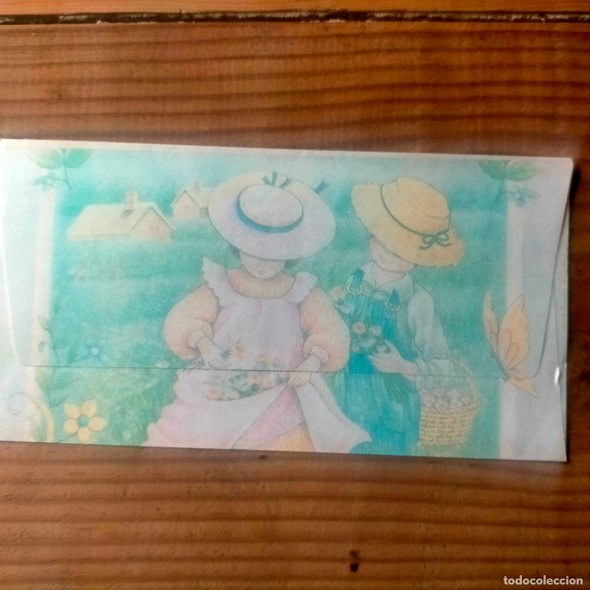 Sammelleidenschaft Andere Papierartikel: SOBRE PARA HOJA DE CAMBIO O CARTAS O SOBRE DE CAMBIAR CON OLOR PERFUMADAS / SOBRECARTAS