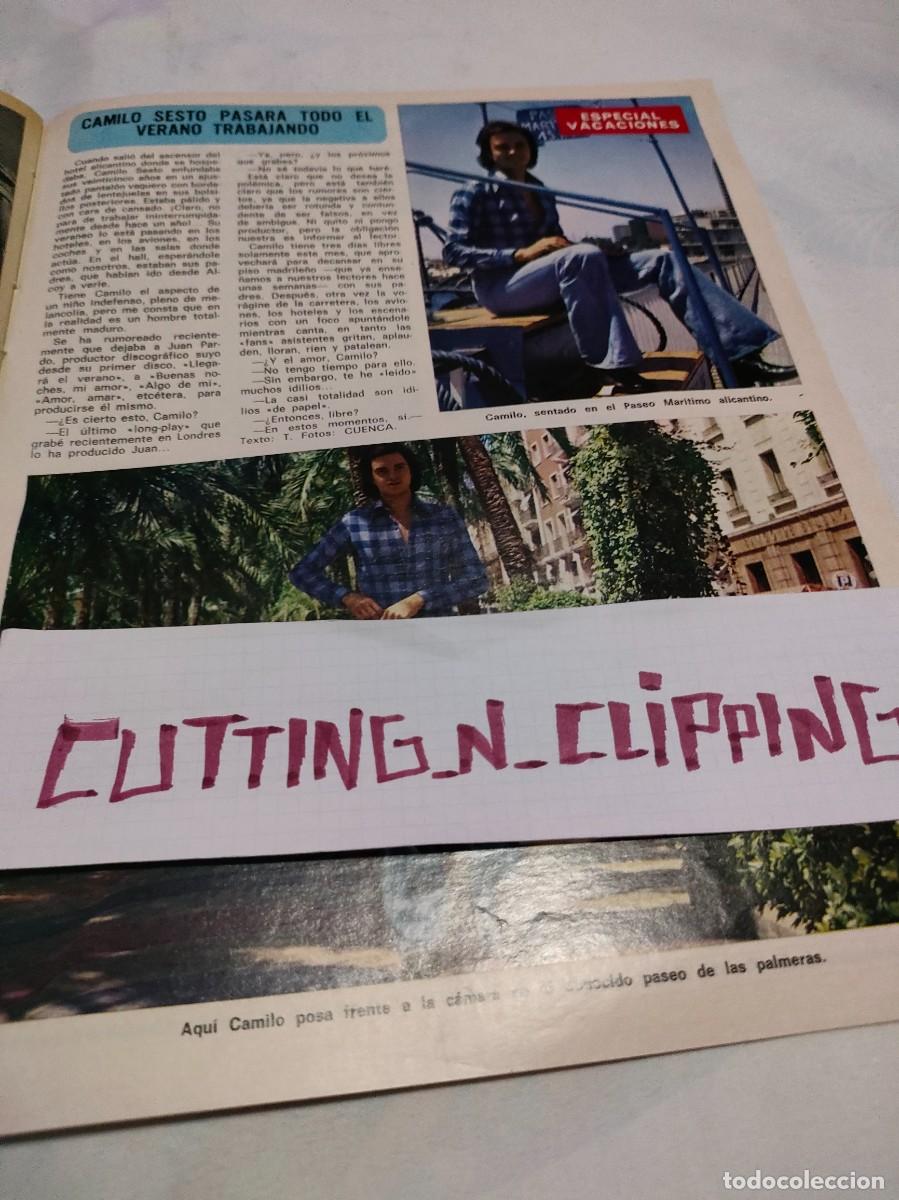 Otros Art&iacute;culos de Coleccionismo en Papel: Clipping [CAMILO SESTO][DM730408] Reportaje