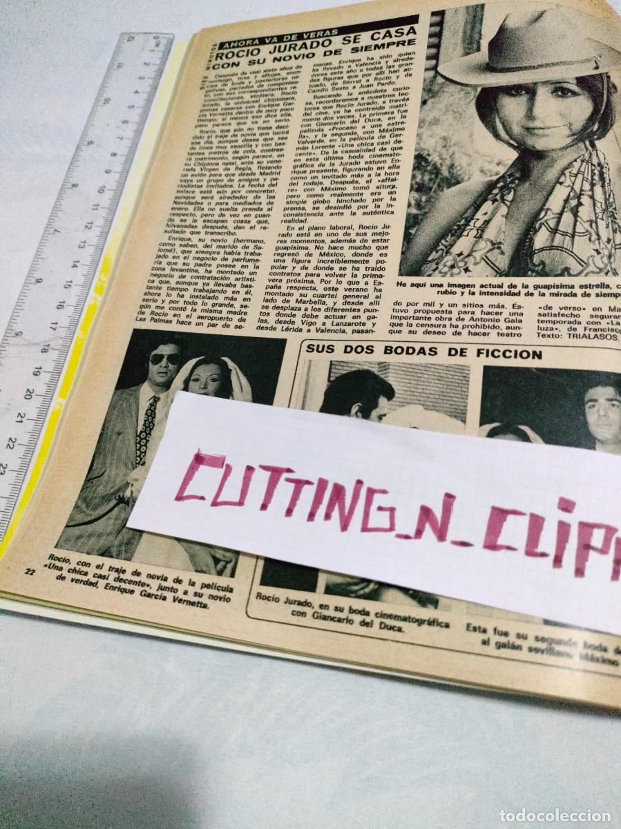 Otros Art&iacute;culos de Coleccionismo en Papel: Clipping [ROCIO JURADO][DM732209] Reportaje