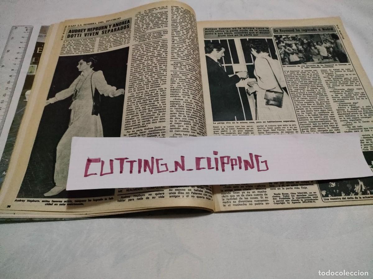Otros Art&iacute;culos de Coleccionismo en Papel: Clipping [AUDREY HEPBURN][DM731108] Reportaje