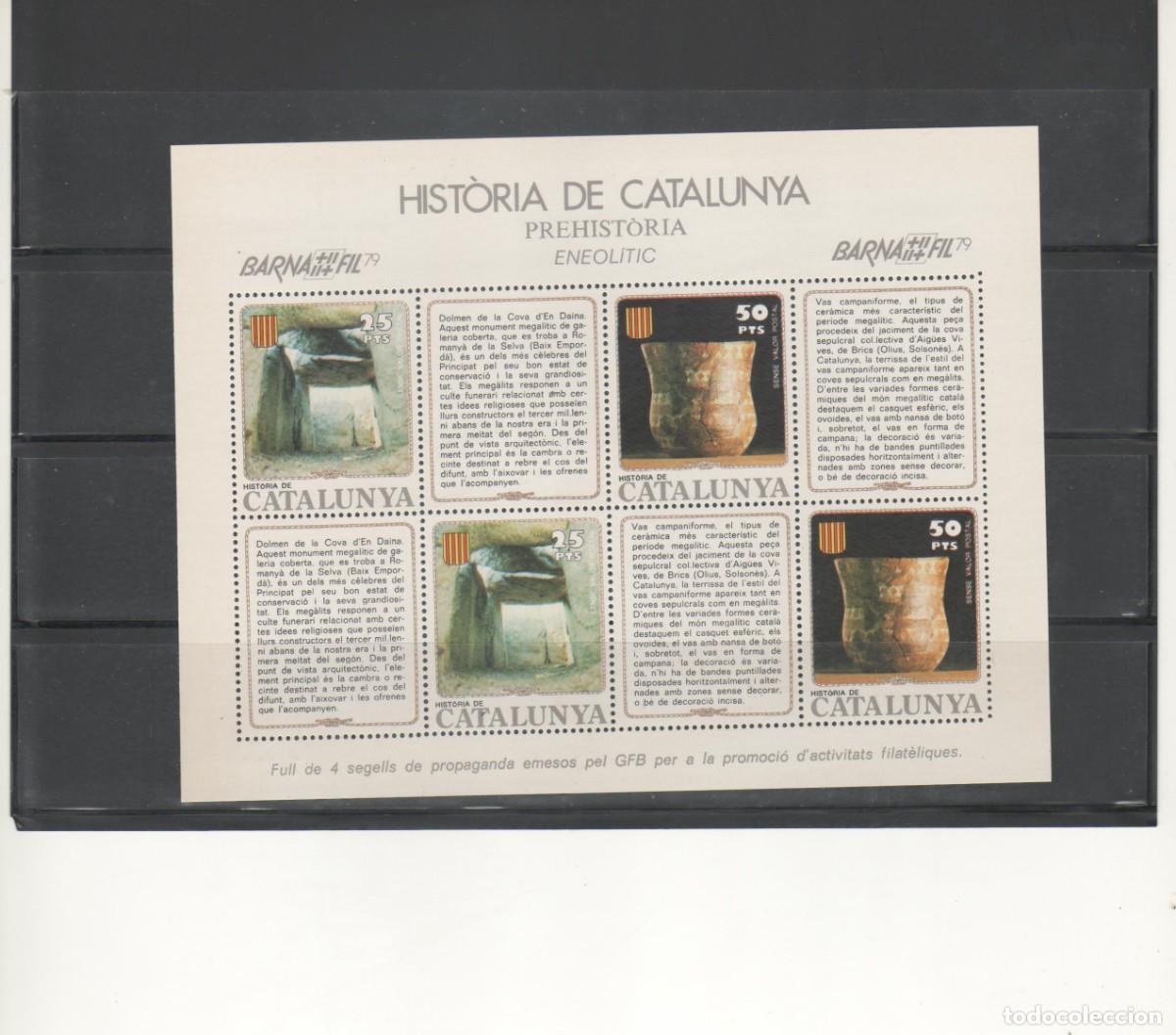 Otros Art&iacute;culos de Coleccionismo en Papel: ESPA&Ntilde;A -Historia de Catalu&ntilde;a Prehistoria (seg&uacute;n foto)