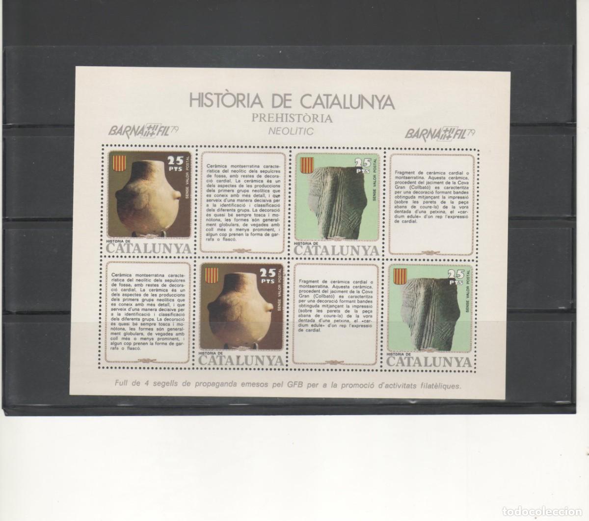 Otros Art&iacute;culos de Coleccionismo en Papel: ESPA&Ntilde;A -Historia de Catalu&ntilde;a -Prehistoria-Neol&iacute;tico(seg&uacute;n foto)