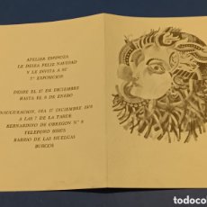 Otros Artículos de Coleccionismo en Papel: ANTIGUA ”” FELICITACION NAVIDEÑA”” DEL ARTISTA PERUANO ”” ESPINOZA DUEÑAS””....1976..