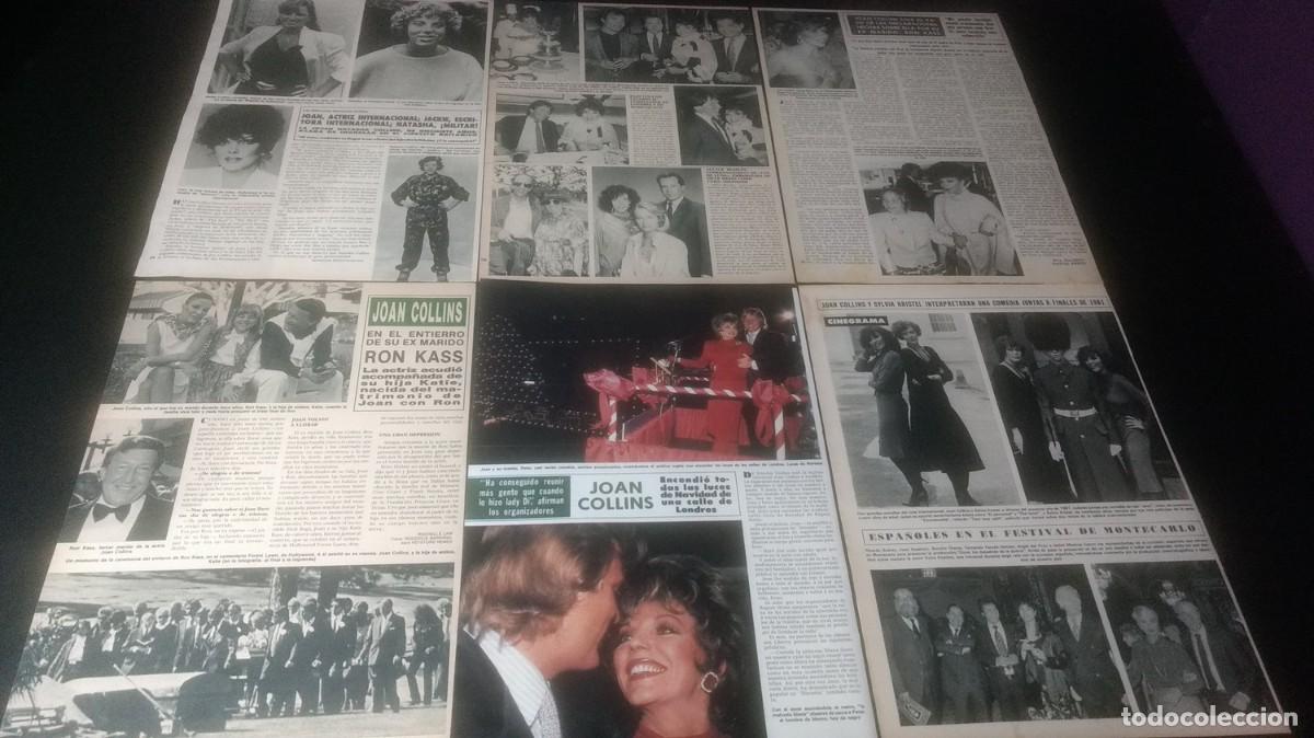 Otros art&iacute;culos de coleccionismo en papel: (AG011) Joan Collins * Recortes Revistas Clippings
