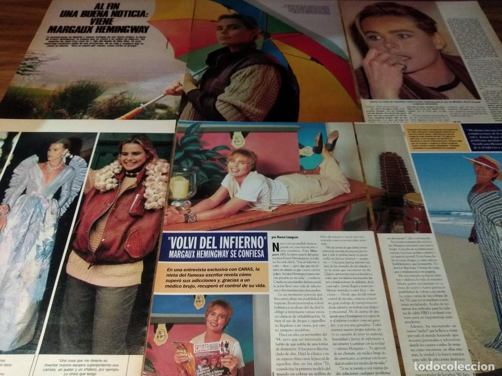 Otros Art&iacute;culos de Coleccionismo en Papel: (AJ122) Margaux Hemingway * Recortes Revistas Clippings