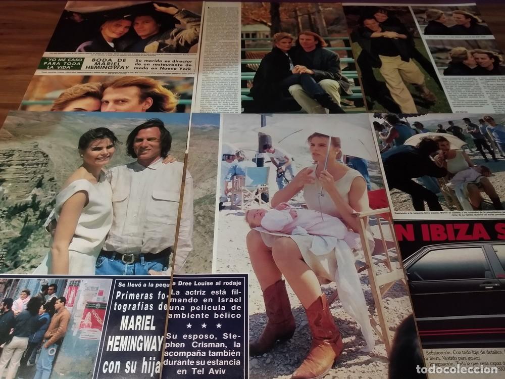 Otros Art&iacute;culos de Coleccionismo en Papel: (AJ123) Mariel Hemingway * Recortes Revistas Clippings