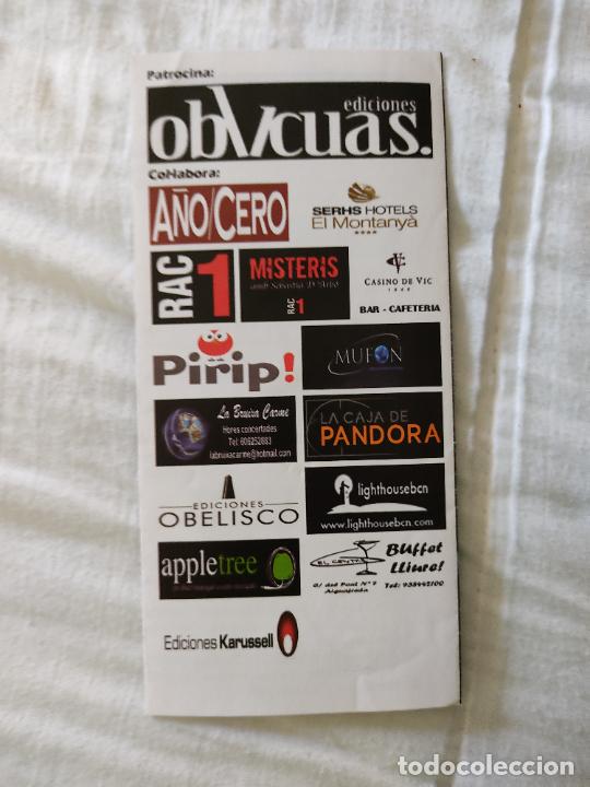 Otros Art&iacute;culos de Coleccionismo en Papel: PANFLETO CONGRES D'UFOLOGIA EL MONTANYA 2014 PLANETA OVNI A&Ntilde;O CERO HOTEL SERHS ELMONTANYA SEVA