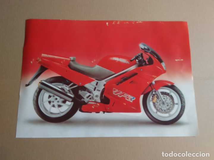 Otros Art&iacute;culos de Coleccionismo en Papel: TIPO POSTER MOTO HONDA MOTOCICLISMO MOTOCICLETA