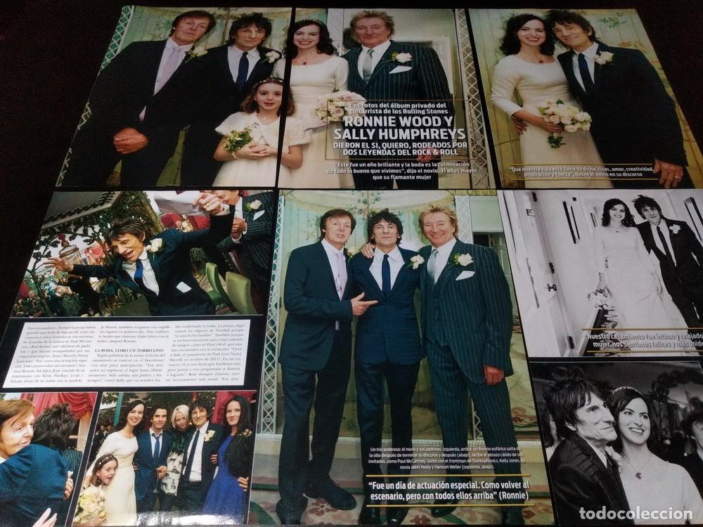 Otros Art&iacute;culos de Coleccionismo en Papel: (AN014) The Rolling Stones * Ronnie Wood * Revistas Recortes Clippings