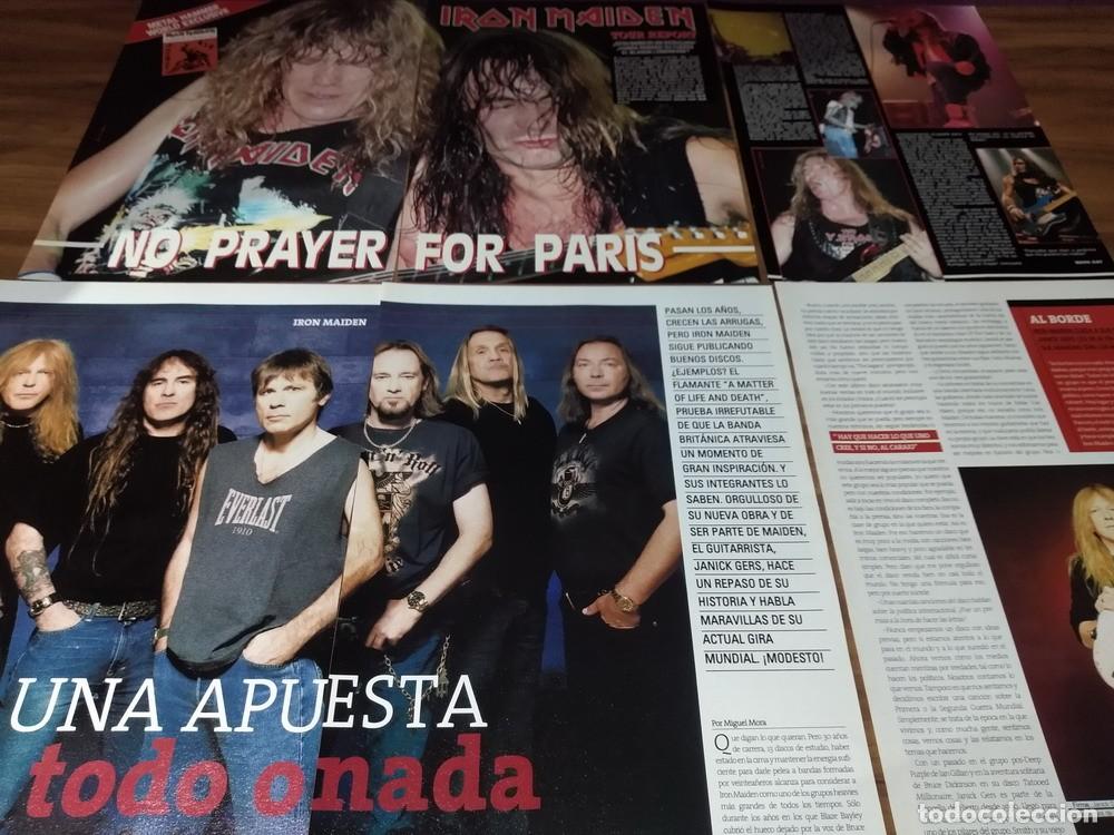 Otros Art&iacute;culos de Coleccionismo en Papel: (AO117) Iron Maiden * Recortes Revistas Clippings