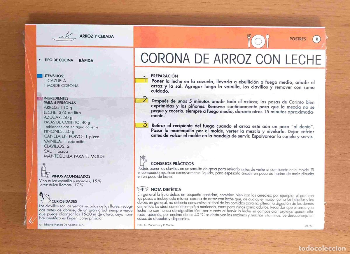 Otros art&iacute;culos de coleccionismo en papel: fichas de Cocina - Foto 2