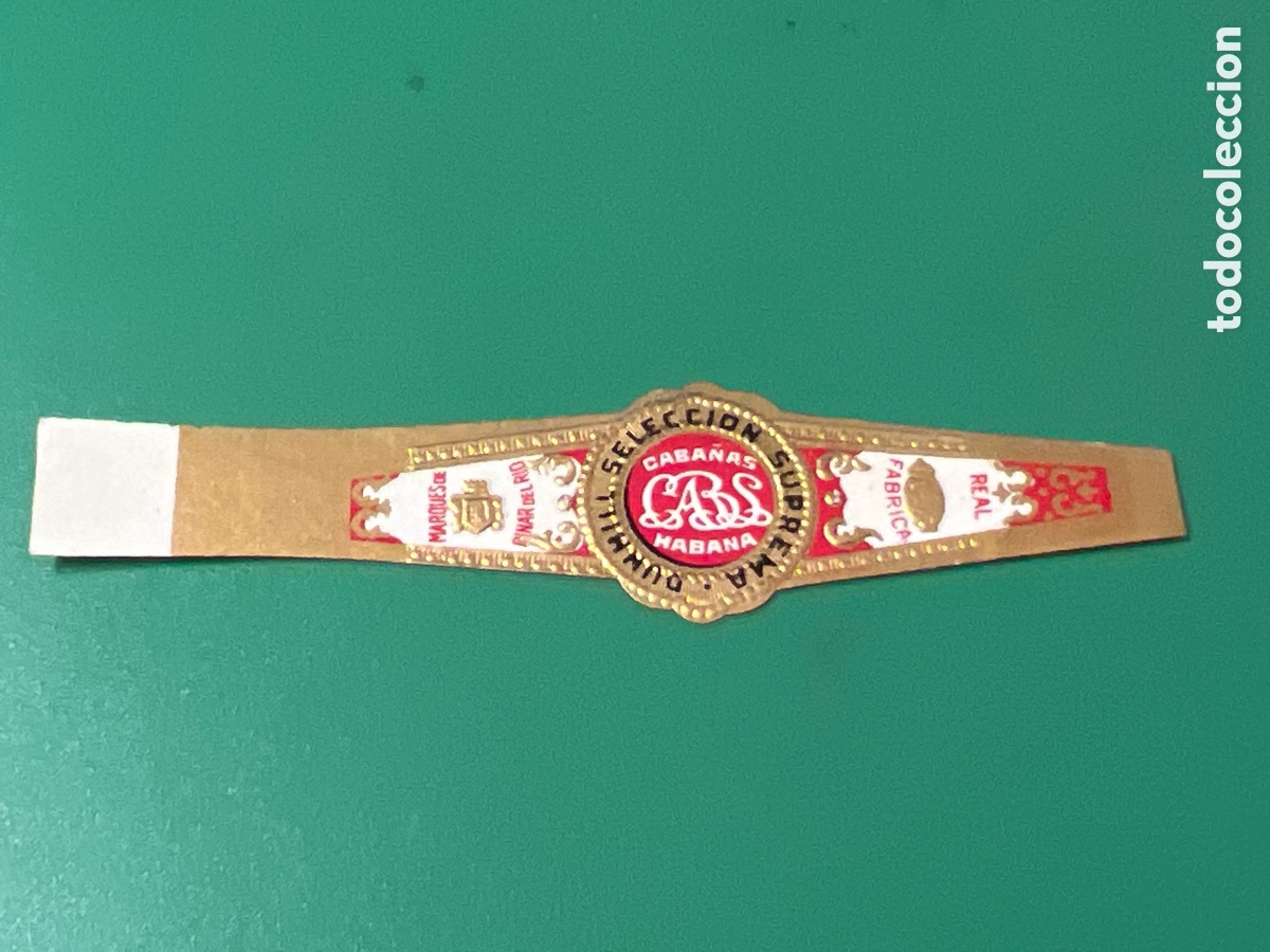 Otros Art&iacute;culos de Coleccionismo en Papel: V3998. ANILLAS DE PUROS VITOLA VITOLAS CIGAR BANDS BAGUES DE CIGARE BAUCHBINDEN SIGAREN BANDEN