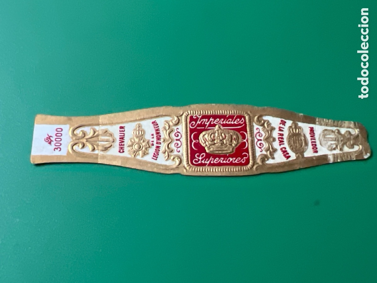 Otros Art&iacute;culos de Coleccionismo en Papel: V4047. ANILLAS DE PUROS VITOLA VITOLAS CIGAR BANDS BAGUES DE CIGARE BAUCHBINDEN SIGAREN BANDEN