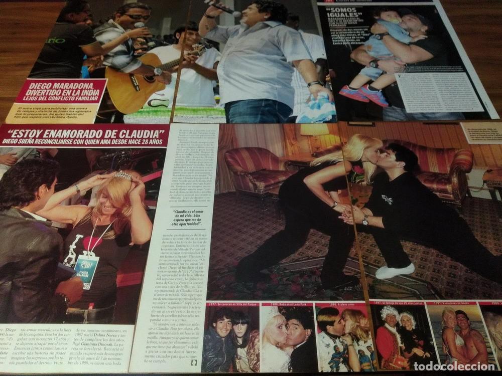 Otros Art&iacute;culos de Coleccionismo en Papel: (AP049) Diego Maradona * Recortes Revistas Clippings
