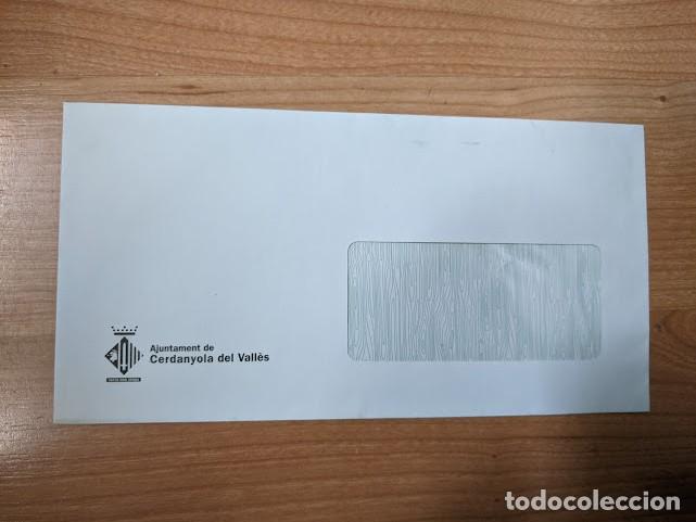 Collectionnisme Papier divers: SOBRE AJUNTAMENT CERDANYOLA DEL VALL&Egrave;S 22,5 X 11,5