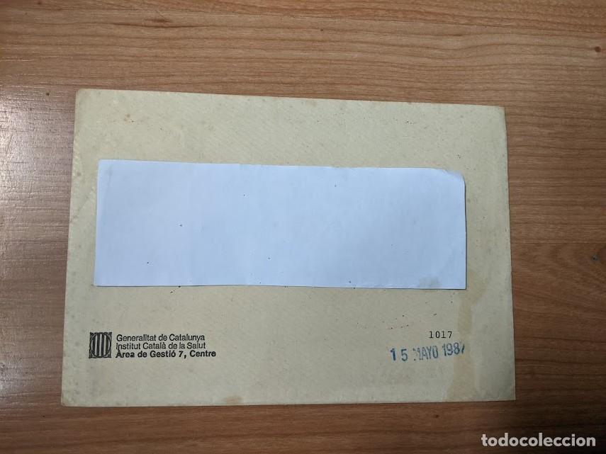 Outros artigos de papel: SOBRE INSTITUT CATAL&Agrave; DE LA SALUT 1987 17,5 X 12