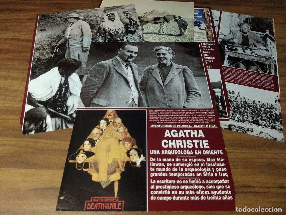 Otros art&iacute;culos de coleccionismo en papel: (K081) Agatha Christie * Clippings Revista 6 Pgs