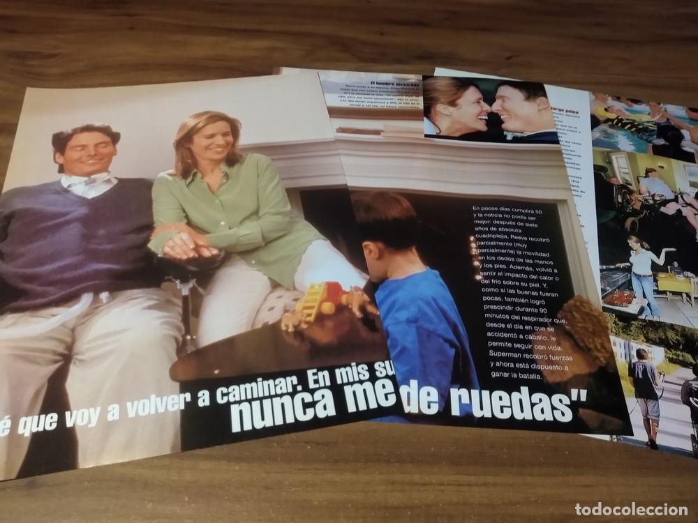 Otros art&iacute;culos de coleccionismo en papel: (K108) Superman * Christopher Reeve * Clippings Revista 3 Pgs * 2002