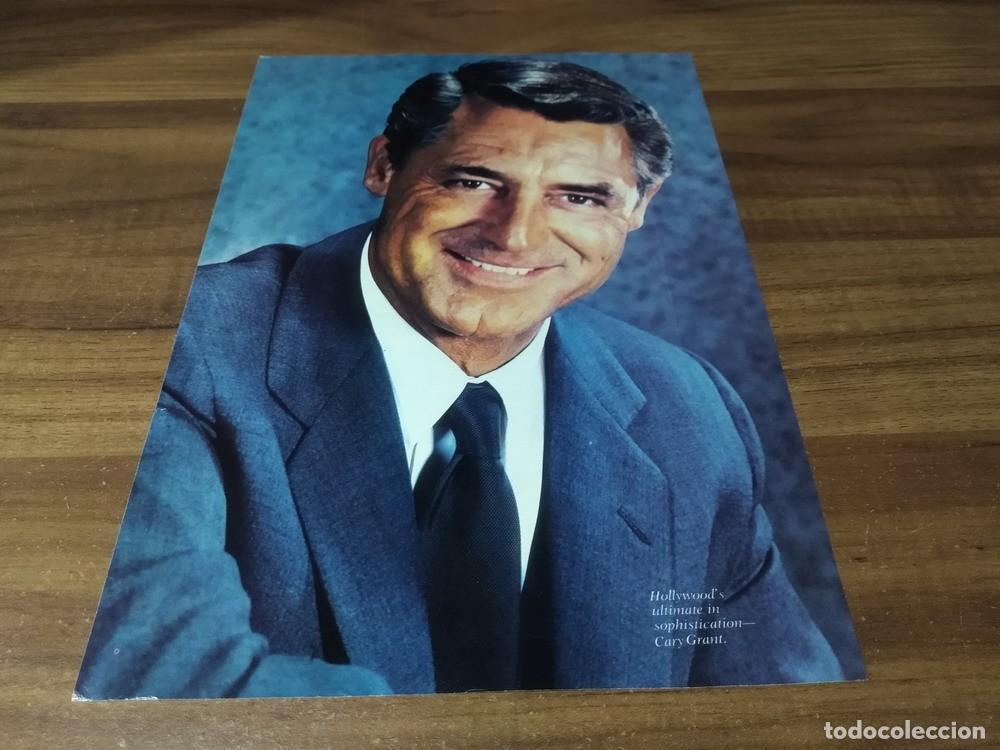 Otros art&iacute;culos de coleccionismo en papel: (MQ298) Cary Grant * Mini Poster Pinup 28 x 21