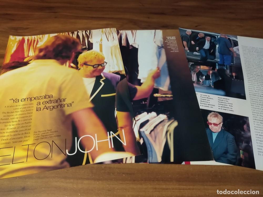 Otros Art&iacute;culos de Coleccionismo en Papel: (Q117) Elton John * Clippings Revista 4 Pgs * 2009