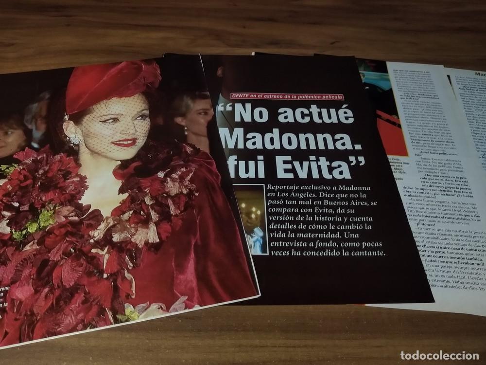 Otros Art&iacute;culos de Coleccionismo en Papel: (Q188) Madonna * Clippings Revista 4 Pgs * 1996