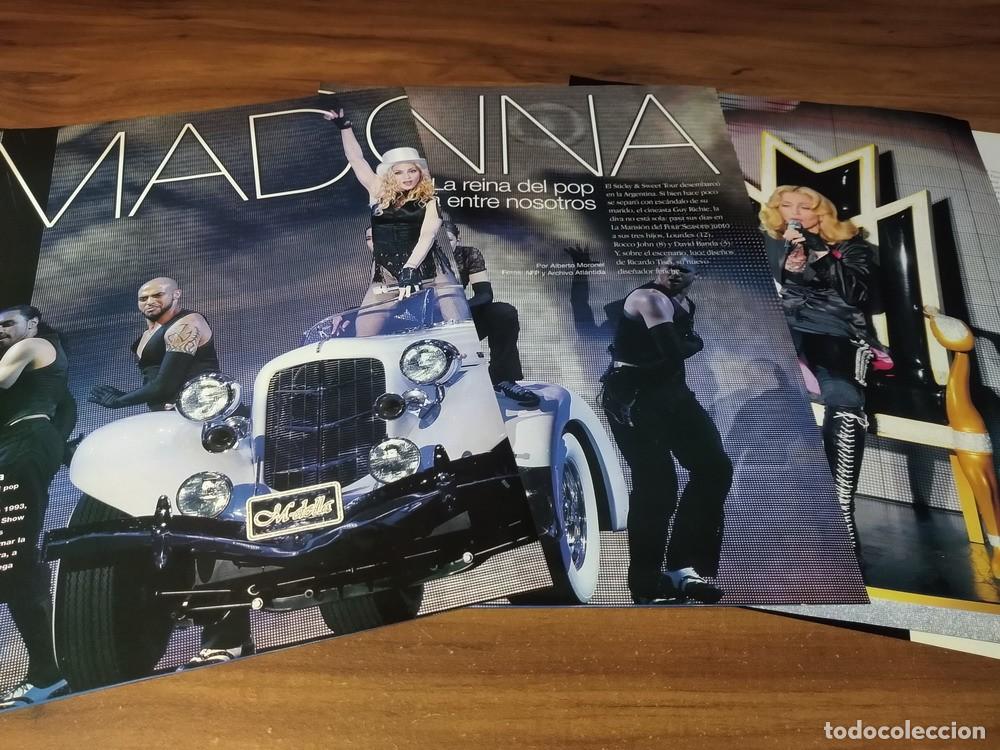 Otros Art&iacute;culos de Coleccionismo en Papel: (Q191) Madonna * Clippings Revista 4 Pgs * 2008