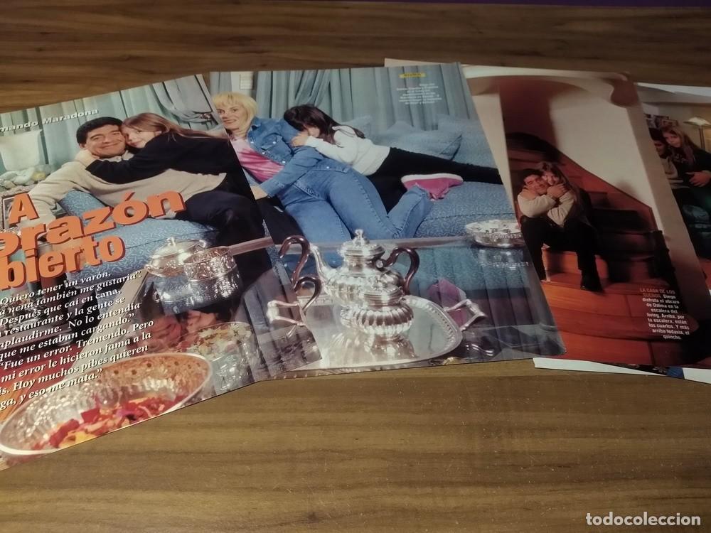 Otros Art&iacute;culos de Coleccionismo en Papel: (Q312) Diego Maradona * Clippings Revista 5 Pgs * 1995